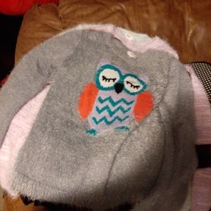Cute owl sweater!